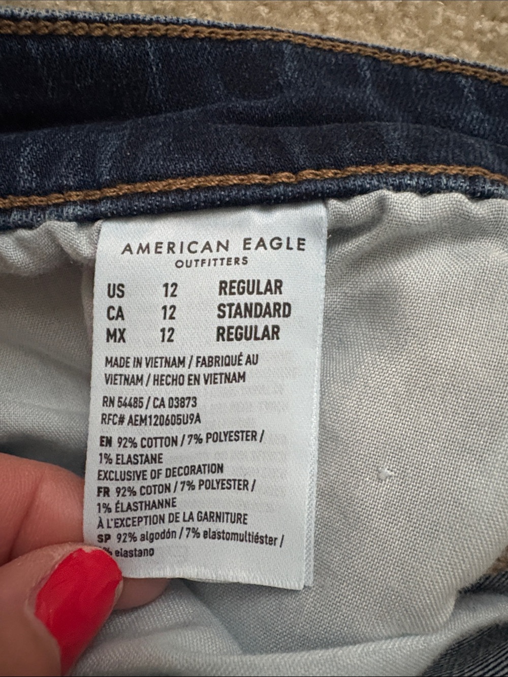 American Eagle Jegging Crop Jeans - Picture 3 of 5